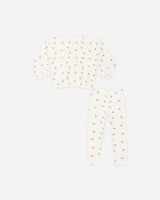 Spongey Knit Set || Butterfly Ditsy by Rylee + Cru