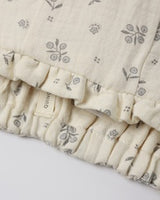 Woven Ruffle Bonnet || Winter Berry by Quincy Mae