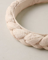 Braided Headband || Embroidered Floral by Noralee