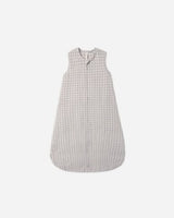 Sleep Bag || Blue Gingham by Quincy Mae