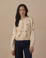Women's Cheyenne Cardigan || Mightnight Daisies by Rylee + Cru