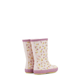 Kids First Classic Rain Boots- Purple Floral Print by Hunter Boots