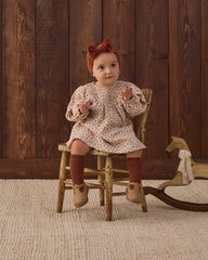Velour Bow Headband || Redwood by Quincy Mae
