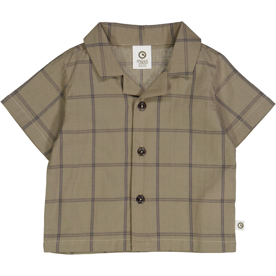 Check Baby Shirt by Müsli