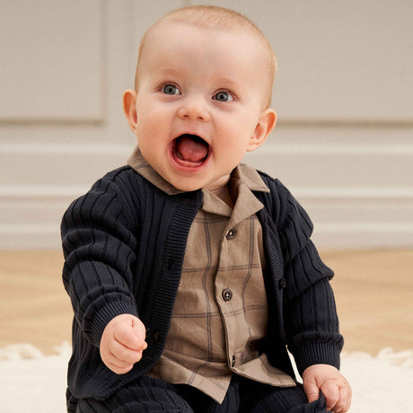Check Baby Shirt by Müsli