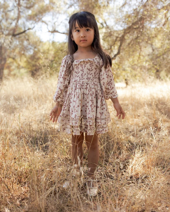Elodie Dress || Floral Toile by Noralee