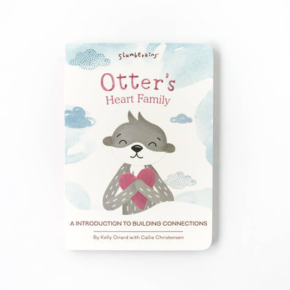 Otter's Building Connections Plush Snuggler Set + 2 books! by Slumberkins