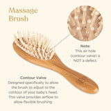 3-Piece Bamboo Brush & Comb Set by Ella Ola