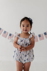 Gauze Bubble Romper- Balloon Dogs by Babysprouts