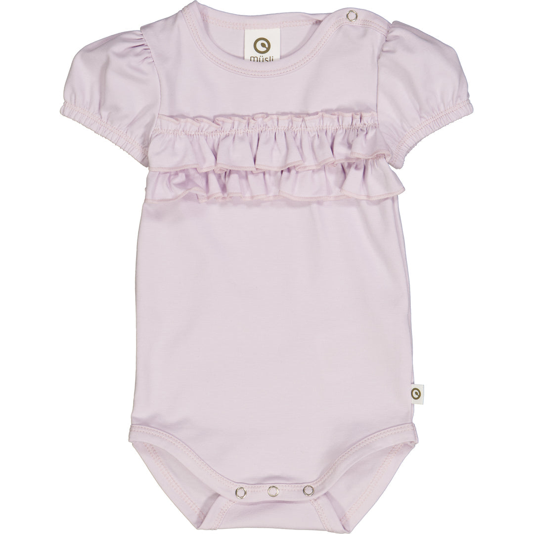 Cozy Me Frill Bodysuit - Orchid by Müsli