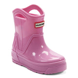 Little Kids Georgey Waterproof Rain Boots- Dark Pink by Hunter Boots