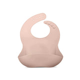 Silicone Bib in Soft Blush by noüka