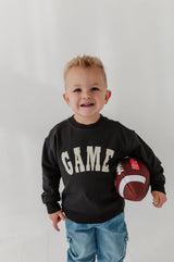 Boxy Sweatshirt- Game by Babysprouts