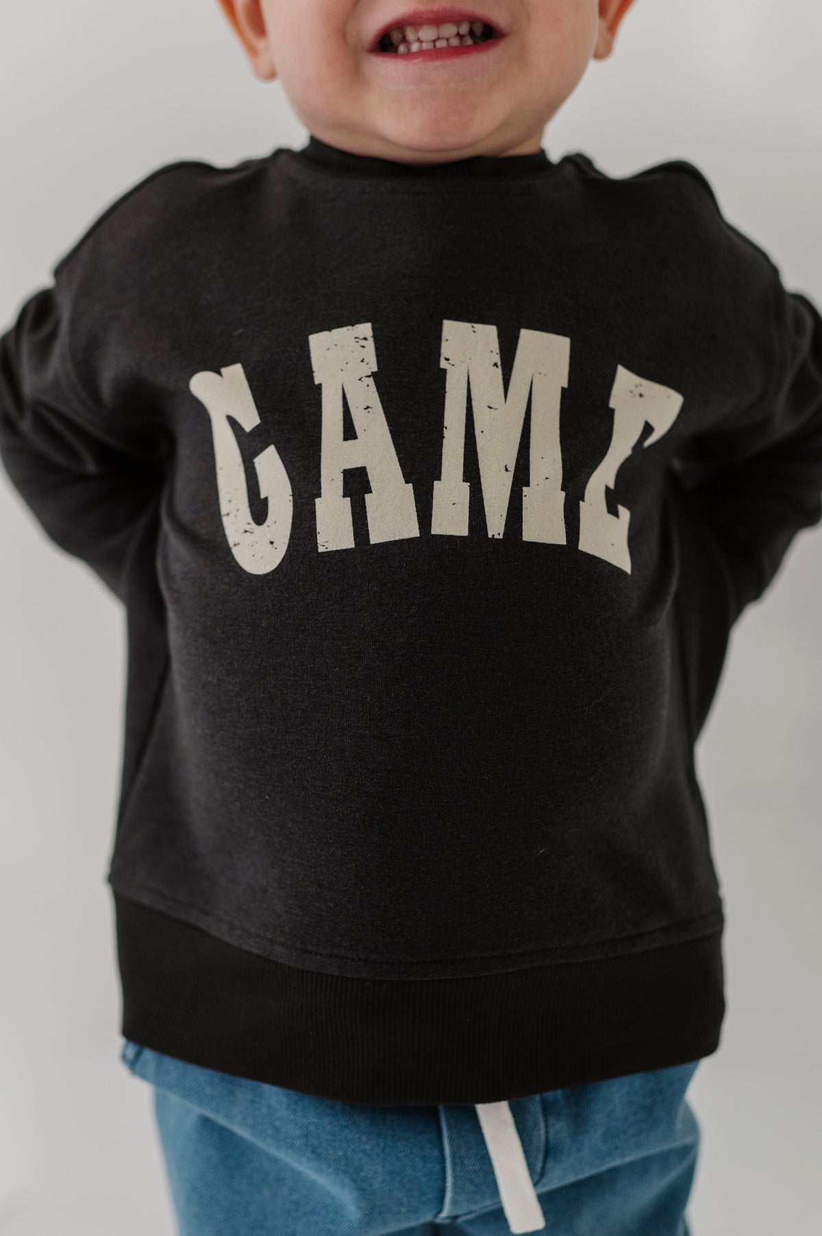 Boxy Sweatshirt- Game by Babysprouts