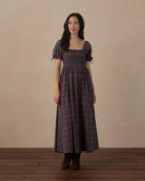 Women's Dallas Dress || Midnight Plaid by Rylee + Cru