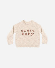 Knit Sweater || Santa Baby by Quincy Mae