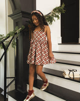 Padded Headband || Holiday Tartan by Noralee