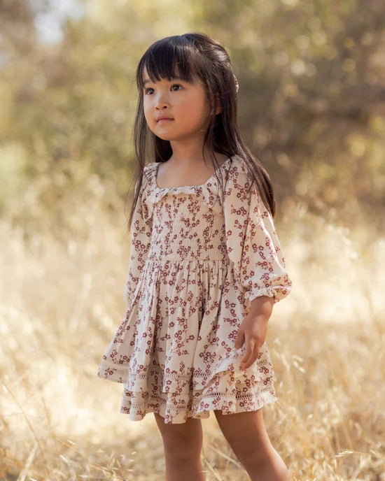 Elodie Dress || Floral Toile by Noralee