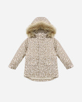 Parka Ski Jacket || Leopard by Rylee + Cru