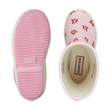 Kids First Classic Rain Boots- Pink Cherry Bow Print by Hunter Boots
