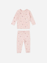 Bamboo Pajama Set || Swans by Quincy Mae