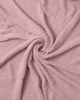 Cushy Ribbed Blanket - Fuzzy by 7AM