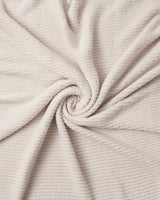Cushy Ribbed Blanket - Fuzzy by 7AM
