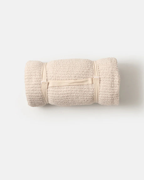 Cushy Ribbed Blanket - Fuzzy by 7AM