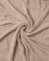 Cushy Ribbed Blanket - Fuzzy by 7AM