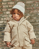 2-Tone Ribbed Beanie - Fuzzy by 7AM