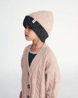 2-Tone Ribbed Beanie - Fuzzy by 7AM