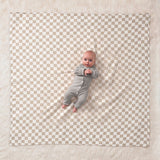 Breastfeeding Boss™- Taupe Checkerboard by Itzy Ritzy