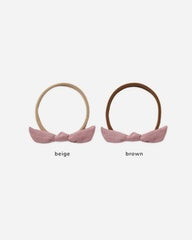 Little Knot Headband || Mulberry by Quincy Mae