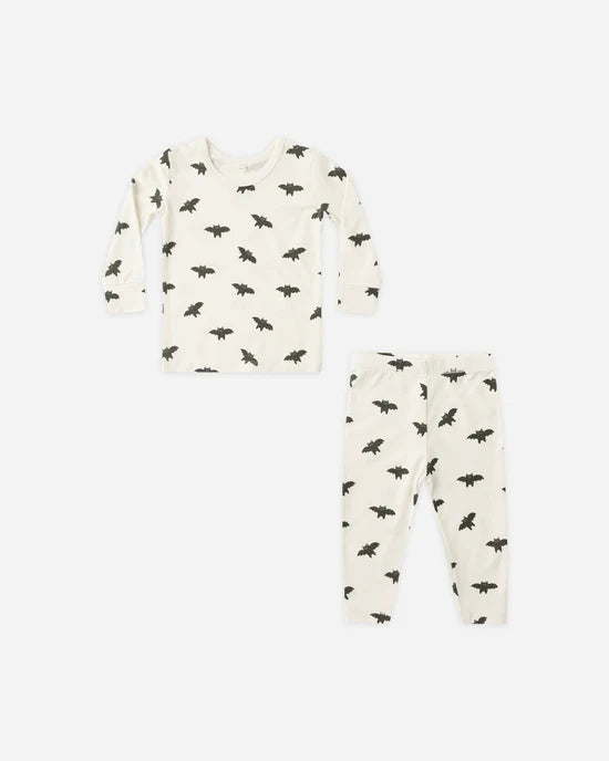 Bamboo Pajama Set || Bats by Quincy Mae