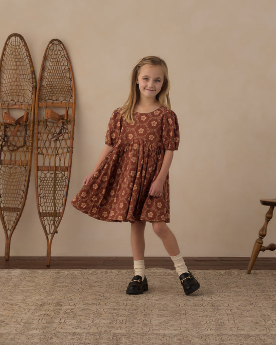 Rose Dress || Brick Daisies by Rylee + Cru