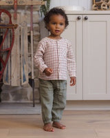 Milo Shirt || Christmas Plaid by Quincy Mae