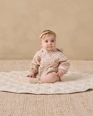 Rain Coat || Pink Blossom by Quincy Mae