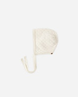 Knit Bonnet || Natural by Quincy Mae
