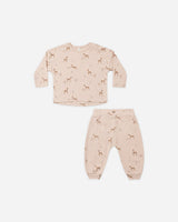 Long Sleeve Tee + Pant Set || Fawns by Rylee + Cru