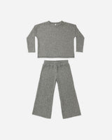 Cozy Rib Knit Set || Evergreen by Rylee + Cru