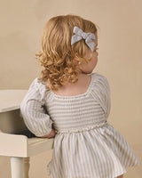 Lainey Romper || Cloud Stripe by Quincy Mae