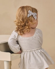 Lainey Romper || Cloud Stripe by Quincy Mae