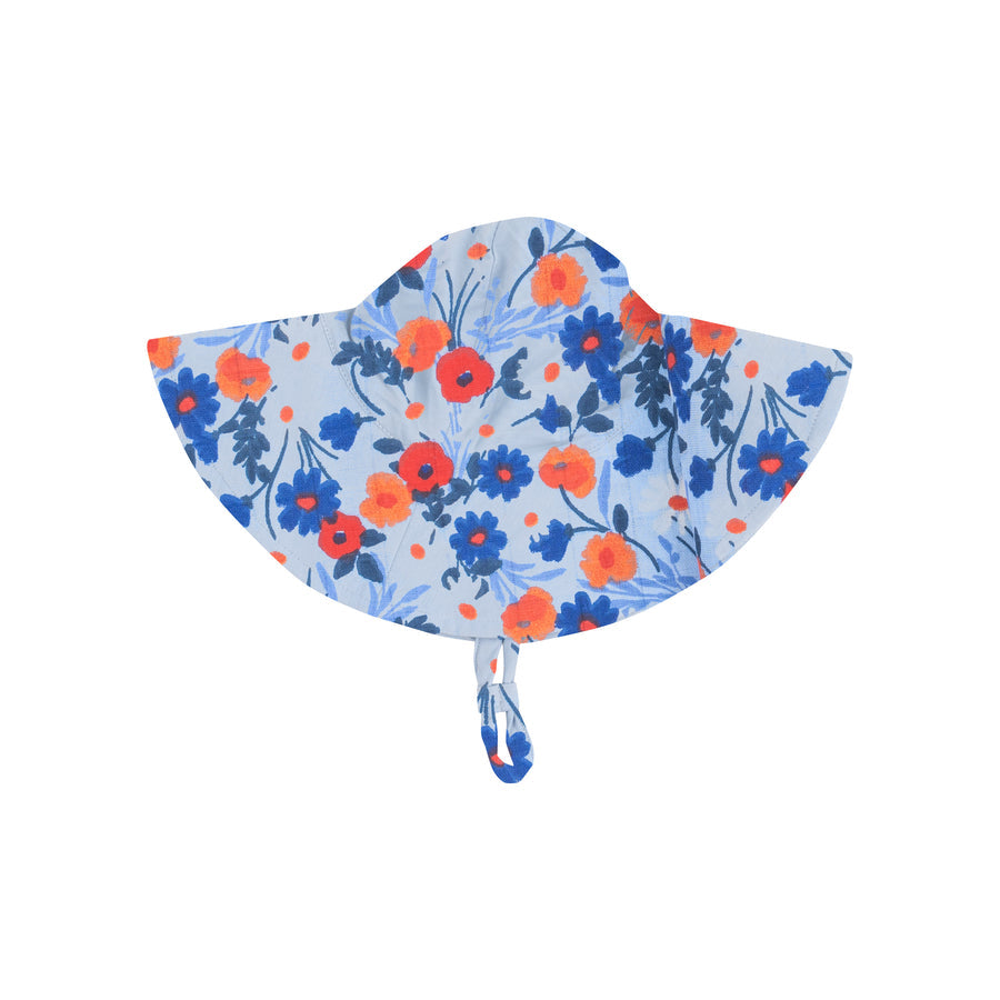 Wide Brim Sunhat - Poppy Days by Angel Dear