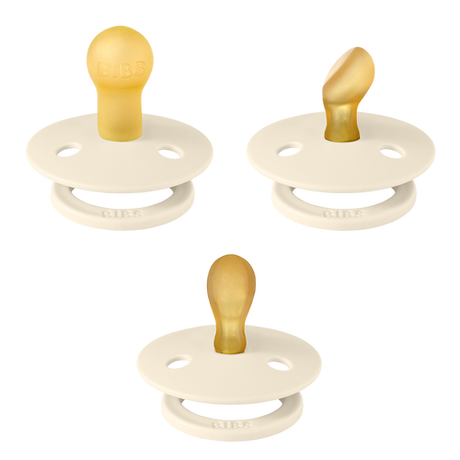 BIBS x LIBERTY Baby Pacifiers Try-It Collection 3 Pack Eloise- Ivory by Bibs