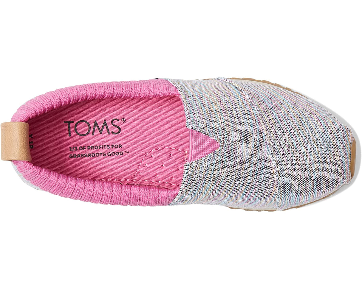 Kids Alpargata in Twill Glimmer by TOMS