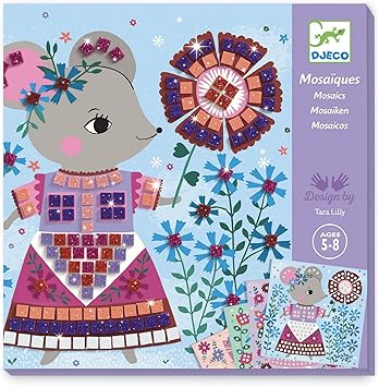 Lovely Pets Sticker Mosaic Craft Kit by Djeco