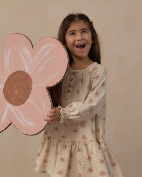 Swing Dress || Pink Daisies by Rylee + Cru