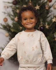 Relaxed Fleece Sweatshirt || Gingerbread by Quincy Mae