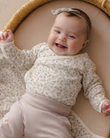 Side Snap Bodysuit + Pant Set || Floret by Quincy Mae