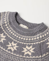 Fair Isle Sweater || Slate by Rylee + Cru
